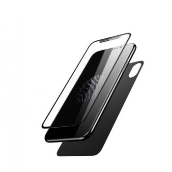 Протектор от закалено стъкло + гръб за Iphone X