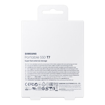 Samsung Portable SSD T7 500GB, Red