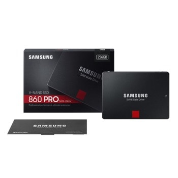 Samsung 860 PRO Series, 256 GB 3D V-NAND Flash