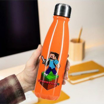 Paladone Minecraft - Aluminium Water Bottle