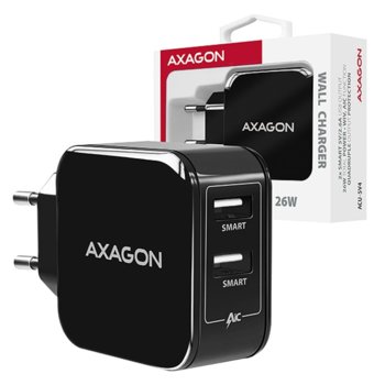 AXAGON ACU-5V4 2.6A + 2.6A WALL CHARGER