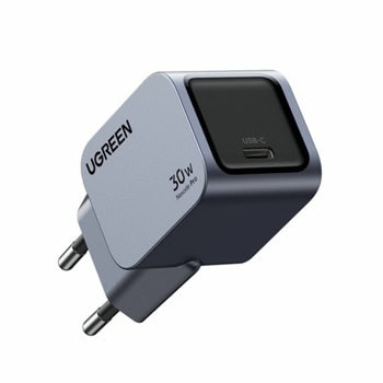 Зарядно устройство Ugreen X703, от контакт към 1x USB C(ж), 5V, сив, 30W | JAR Computers Ugreen X703 Gray 35006