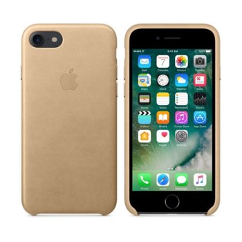Apple iPhone 7 Leather Case mmy72zm/a Tan
