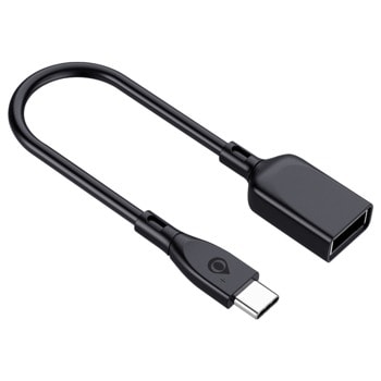 Преходник One Plus NB1233, от USB Type A(ж) към USB Type C(м), черен image