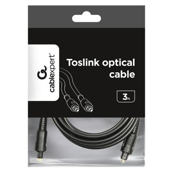 Кабел Gembird CC-OPT-3M, от Toslink(м) към Toslink(м), оптичен, 3 m | JAR Computers Кабел Gembird Toslink(м) към Toslink(м) 3 m