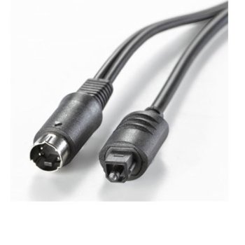 Оптичен кабел Roline, SVHS(м) към Optic S/PDIF(м), 1m | JAR Computers Roline SVHS(м) Optic S/PDIF(м)