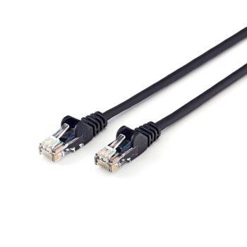 Пач кабел Intellinet, UTP, Cat 5e, 1м, черен | JAR Computers Intellinet Cat.5e 1m UTP black