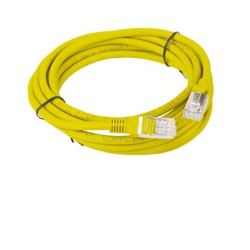 Lanberg patch cord CAT.5E FTP 3m, yellow