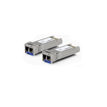 SFP модул Ubiquiti UF-SM-10G, 2x LC интерфейс, до 10km, single-mode | JAR Computers Ubiquiti UF-SM-10G