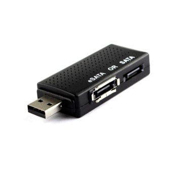 Преходник USB (m) към eSATA/SATA