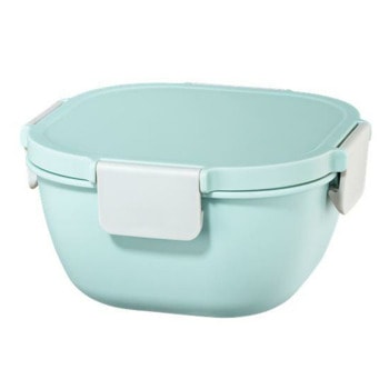 Кутия за храна Xavax To Go 181585, 1700ml капацитет, с вилица, подходяща за микровълнова, синя | JAR Computers Кутия за храна Xavax 181585