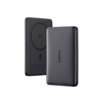 baseus picogo am41 qi2 power bank 10000mah черен