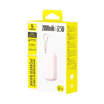 baseus qpow3 ultra enerfill power bank розова