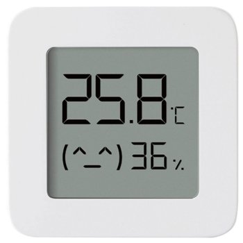 Цифров термометър/влагометър Xiaomi Mi Temperature and Humidity Monitor 2, bluetooth, 1.6" LCD дисплей, бял image