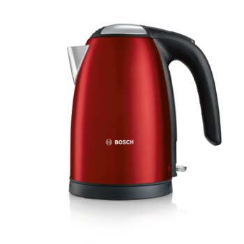 Електрическа кана Bosch TWK7804, вместимост 1,7л., 2200 W, червена | JAR Computers Bosch TWK7804 Red