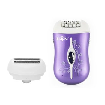 Епилатор Sapir SP 1811 D2, 2 скорости, бръснеща глава, лилав | JAR Computers Епилатор с бръснеща глава SAPIR SP 1811 D2 Лилав