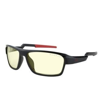 Геймърски очила Gunnar Lightning Bolt Base Onyx Amber, Amber лещи, черна рамка | JAR Computers Gunnar Lightning Bolt Base Onyx Amber