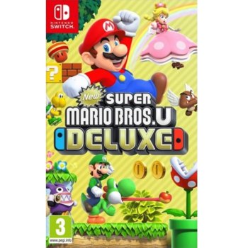 Игра за конзола New Super Mario Bros. U Deluxe, за Nintendo Switch | JAR Computers New Super Mario Bros. U Deluxe (Nintendo Switch)