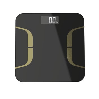 Кантар Crown CBS-2625, натоварване до 150kg, измерва телесна мазнина/количество вода в организма/мускулна и костна маса, черен | JAR Computers Crown CBS-2625