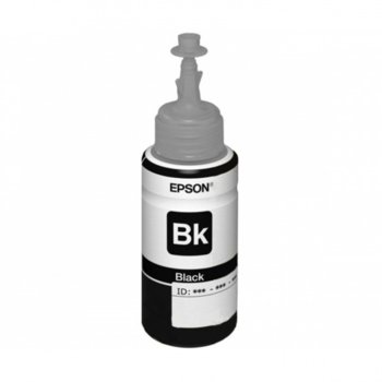 МАСТИЛО EPSON L110/L210/L300/L355//L550 Black ink bottle 70ml - № C13T66414A - Заб.: 4000p image