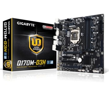 Gigabyte GA-Q170M-D3H (rev. 1.0)