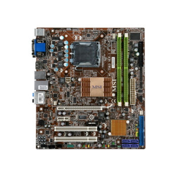 Дънна платка MSI G41M-FD, G41, LGA775, DDR2, VGA+PCI-E, DVI & Display Port, SB7.1, Lan1000, SATA, mATX, 3г. Гаранция | JAR Computers MSI G41M-FD