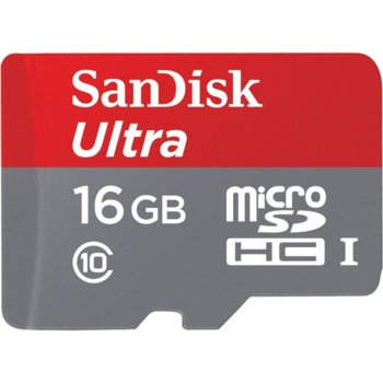 SANDISK Ultra microSD 16GB SDSQUNC-016G-GN6MA