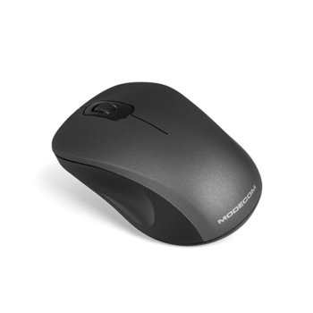 Мишка Modecom MC-WM10S, оптична(1600 dpi), безжична, nano USB, черен | JAR Computers Modecom MC-WM10S Black