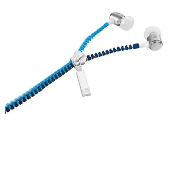 TRUST Urban Revolt Zipper In-ear Headset - blue