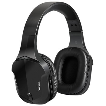 Слушалки Wesdar BH81 Black, безжични, Bluetooth, микрофон, бутони за усилване и намаляване на звука, до 4 часа време на работа, черни | JAR Computers Wesdar BH81 BLACK