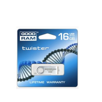 16GB USB  Goodram Twister White