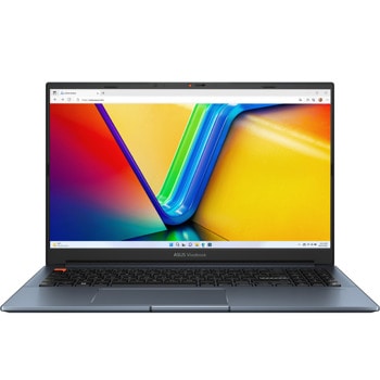 Лаптоп Asus Vivobook Pro 15 K6502VV-MA089 (90NB1121-M003Z0)(син), дванадесетядрен Intel Core i5-13500H 2.6/4.7GHz, 15.6" (39.62cm) 3K OLED 120Hz Glare дисплей & GF RTX 4060 8GB, (HDMI), 16GB DDR5, 1TB SSD NVMe, 1x Thunderbolt 4, No OS, 1.8kg | JAR Computers Asus Vivobook Pro 15 OLED K6502VV-MA089
