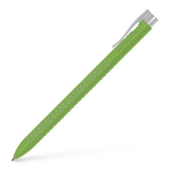 Химикалка Faber-Castell Grip 2022, 0.7 mm дебелина на писане, зелен цвят на писане, зелена | JAR Computers Химикалка Faber-Castell Grip 2022 0.7 mm светлозел
