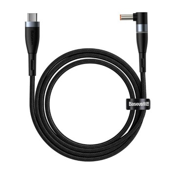 Кабел Baseus Zinc Magnetic Series, от USB C(м) към Lenovo конектор 5.5х2.5 мм, черен | JAR Computers Baseus Magnetic Zinc Lenovo (5.5х2.5мм) (200 см)
