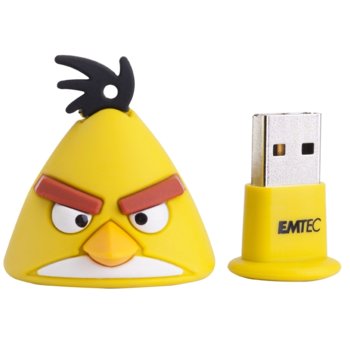 4GB USB Flash фигурка  Angry Birds Yellow Bird