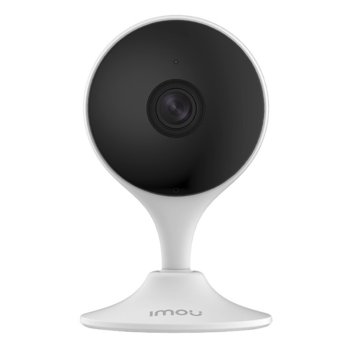 IP камера Dahua Imou Cue 2 IPC-C22E, безжична, куполна за дома/преносима камера, 2MP (1920x1080@30fps), 2.8mm обектив, H.265/H.264, IR осветление (до 10m), Wi-Fi, microSD слот, вграден микрофон и говорител | JAR Computers Dahua IPC-C22E Imou Cue 2 1080P