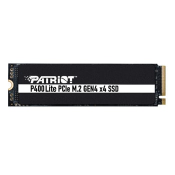 Памет SSD 500GB Patriot P400 Lite, NVMe, M.2 (2280), скорост на четене до 3500MB/s, скорост на запис до 2400MB/s | JAR Computers SSD Patriot P400 Lite 500GB P400LP500GM28H