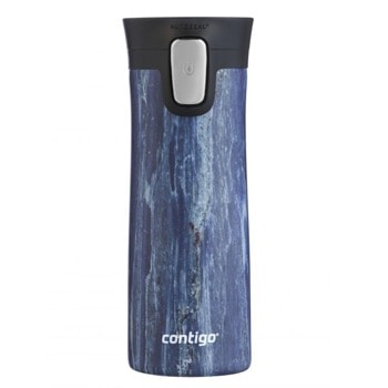 Термочаша Contigo Pinnacle Couture Blue Slate, 0.42л., неръждаема стомана, синя | JAR Computers Contigo Pinnacle Couture Blue Slate 2106511