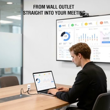 4smarts 3-in-1 gan flex travel 65w бял | JAR Computers 4smarts 3-in-1 gan flex travel 65w бял