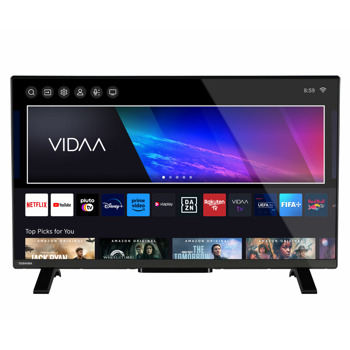 Телевизор Toshiba 32WV2E63DG, 32" (81.28cm) HD Ready Smart TV, HDR, Dolby Audio, DVB-T2/C/S2, Wi-Fi, Bluetooth, 2x HDMI, 1x USB | JAR Computers Телевизор Toshiba 32WV2E63DG
