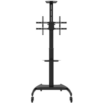 Стойка за телевизор Neomounts PLASMA-M1900E, за под, за екрани от 37" до 70", VESA до 600 x 400, до 50 кг, мобилна, черна | JAR Computers Neomounts PLASMA-M1900E