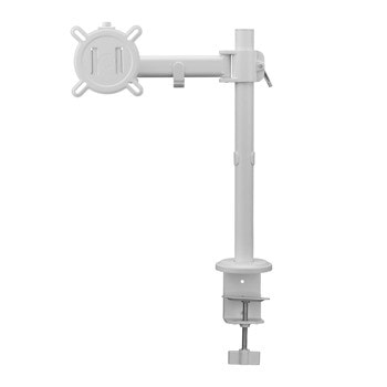 Стойка за монитор One For All DM 2120, за плот, за екрани от 13" до 32", VESA до 100x100, до 8кг, регулируема, бяла | JAR Computers One For All DM 2120