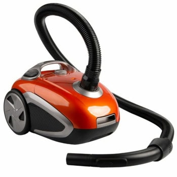 Прахосмукачка Rohnson R 158, с торба, 800 W, 2.5 л. капацитет на торбата, енергиен клас A, HEPA филтър, оранжева | JAR Computers Rohnson R 158