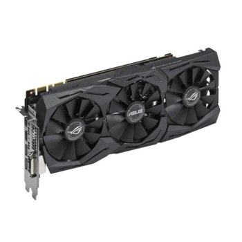 Видео карта GF GTX 1080 Ti ROG STRIX OC Edition, 11GB, Asus ROG-STRIX-GTX1080TI-O11G-GAMING, PCI-E 3.0, GDDR5X, 352 bit, 2x Display Port, 2x HDMI, DVI | JAR Computers ASUS GeForce GTX 1080 Ti ROG STRIX OC edition 11GB