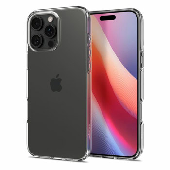 Калъф за Apple iPhone 16 Pro Max, силиконов, Spigen Liquid Crystal Case, удароустойчив, прозрачен | JAR Computers Spigen ACS07984