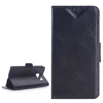 Wallet Flip Case for Samsung Galaxy S6 black