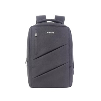 Раница за лаптоп Canyon BPE-5 Backpack (CNS-BPE5GY1), до 15.6" (39.62 cm), сива | JAR Computers Canyon Backpack for 15.6 laptop BPE-5 CNS-BPE5GY1