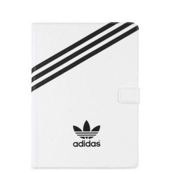 Кожен Калъф Adidas Stand Case (бял) за iPad Air | JAR Computers Adidas Stand Case White