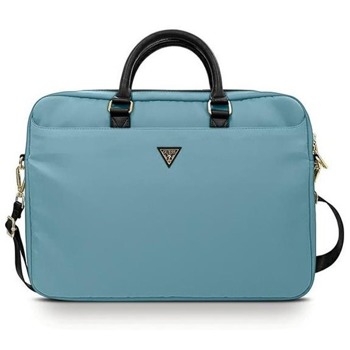 Чанта за лаптоп Guess Triangle Logo Laptop Bag (GUCB15NTMLLB), до 16" (40.64 cm), светлосиня | JAR Computers Guess Triangle Logo Laptop Bag GUCB15NTMLLB