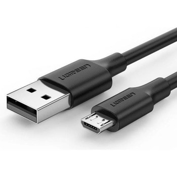 Кабел Ugreen 60136, от USB-A(м) към micro USB-B(м), 1m, черен | JAR Computers Ugreen 60136 от USB A м към micro USB B м